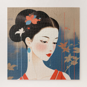 Portretten die de schoonheid vieren legpuzzel