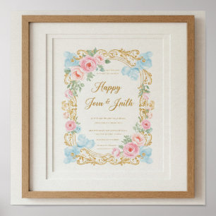 Portretten en afdrukken poster