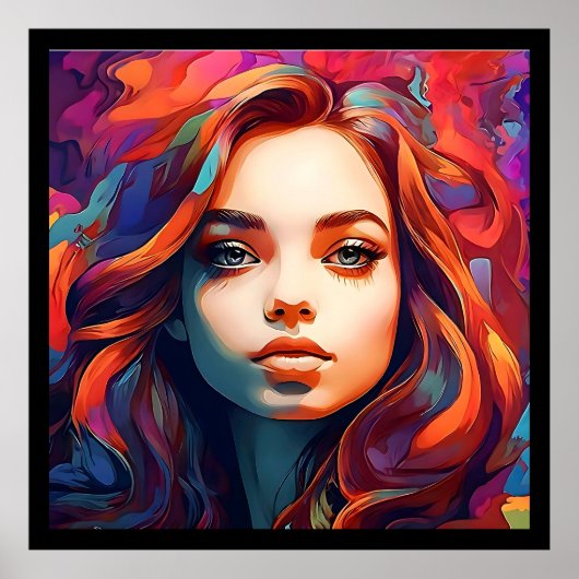 Portretten en afdrukken poster (Voorkant)