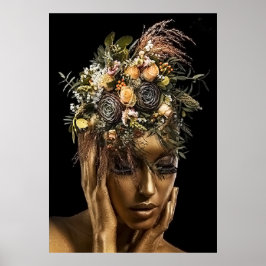 Portretten en afdrukken poster