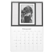 Portretten in zwart-wit  portretten kalender (Feb 2027)