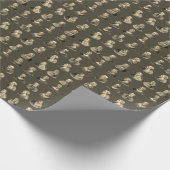 Portretten Patroon van oude filosofen Cadeaupapier (Hoek)