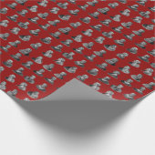 Portretten Patroon van oude filosofen Cadeaupapier (Hoek)