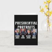 Portretten Trump Meer banen Obama Geen banen Strui Kaart (Gele Bloem)