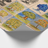 Portretten van bomen inpakpapier (Hoek)