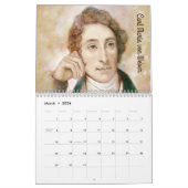 Portretten van componisten in Waterverf stijl Kalender (Mar 2026)