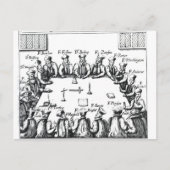 Portretten van de jezuïeten en priesters briefkaart (Voorkant)