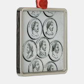 Portretten van de Romeinse keizer Metalen Ornament (Rechts)