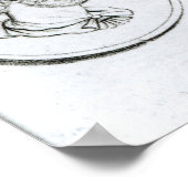 Portretten van de Romeinse keizer Poster (Hoek)