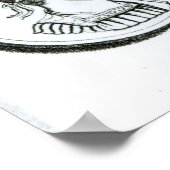 Portretten van de Romeinse keizer Poster (Hoek)