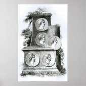 Portretten van de Romeinse keizers van Poster (Voorkant)
