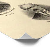 Portretten van George Gale, Alfred Brunson Poster (Hoek)