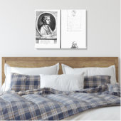 Portretten van Horace Scipio Aemilianus Canvas Afdruk (Insitu (Slaapkamer))