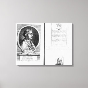 Portretten van Horace Scipio Aemilianus Canvas Afdruk