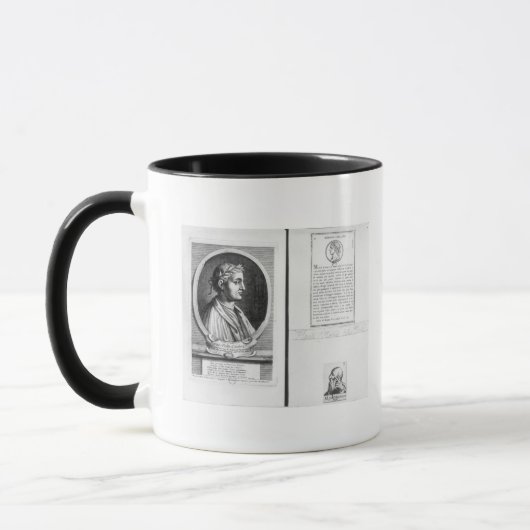 Portretten van Horace Scipio Aemilianus Mok (Links)