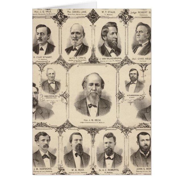 Portretten van JC Knapp (Voorkant)