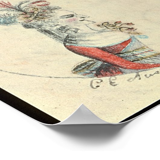 Portretten van Mary I Edward IV Poster (Hoek)