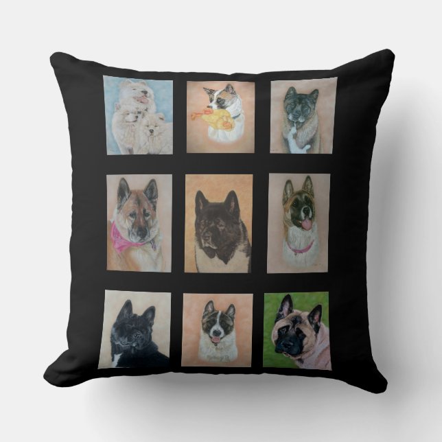 portretten van mooie honden en zeer schattige hond kussen (Voorkant)