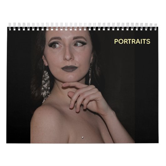 Portretten van mooie jonge vrouwen kalender (Hoes)