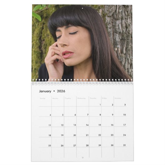 Portretten van mooie jonge vrouwen kalender (Jan 2026)