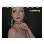 Portretten van mooie jonge vrouwen kalender (Hoes)