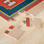 Portretten van P.T. Barnum en J.A. Bailey Legpuzzel (Zijkant)