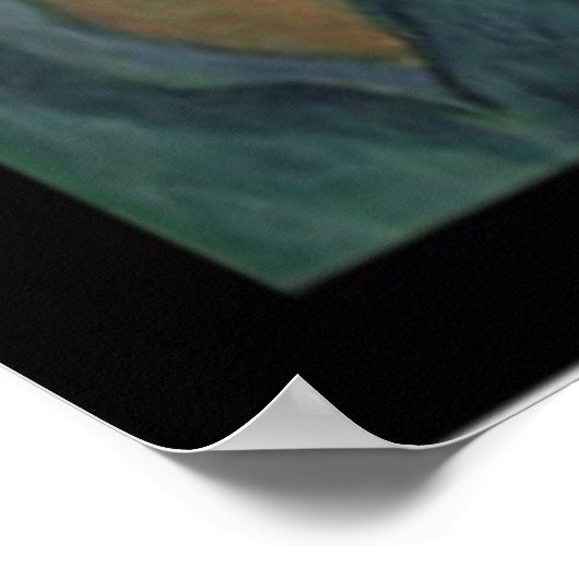 Portretten van Paul Gauguin en Vincent van Gogh Poster (Hoek)