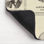 Portretten van Robert Hunter, Aaron G Cloud Muismat (Hoek)