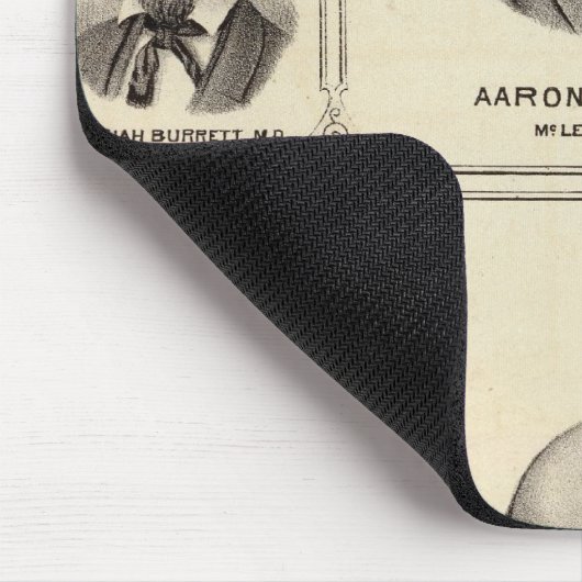 Portretten van Robert Hunter, Aaron G Cloud Muismat (Hoek)