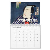 Portretten van Toyohara Kunichika Classic Japanse  Kalender (Feb 2026)