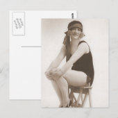  portretten voor schoonheidsvlies briefkaart (Voorkant / Achterkant)