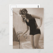  portretten voor schoonheidsvlies briefkaart (Voorkant / Achterkant)