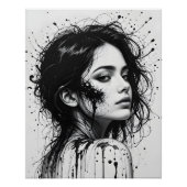 Portretverschuiving bij smelten perfect poster (Voorkant)