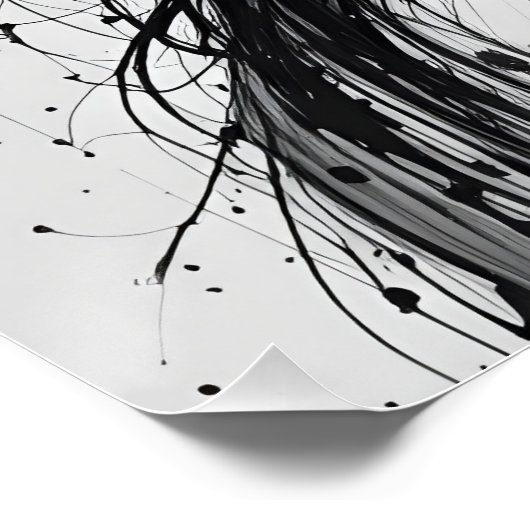 Portretverschuiving bij smelten perfect poster (Hoek)