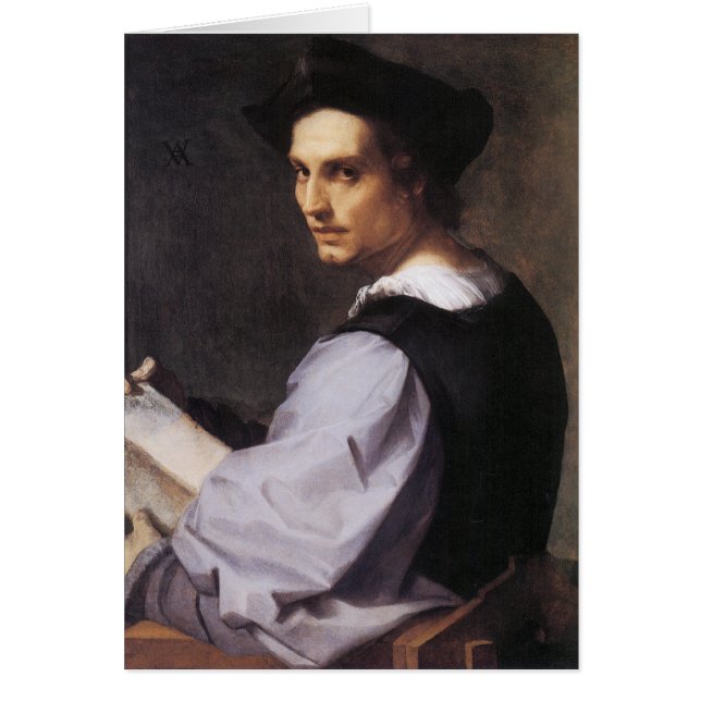 Portriat van een jong Man (Voorkant)