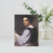 Portriat van een jong Man Briefkaart (Staand voorkant)