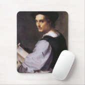 Portriat van een jong Man Muismat (Met muis)