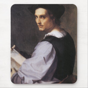 Portriat van een jong Man Muismat