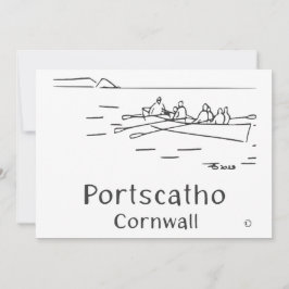 Portscatho Gig Roeiers Kaart
