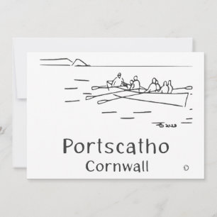 Portscatho Gig Roeiers Kaart