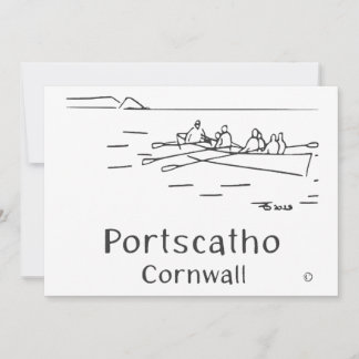 Portscatho Gig Roeiers Kaart