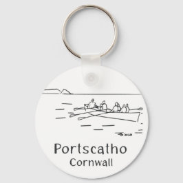 Portscatho Gig Rowers keyring Sleutelhanger