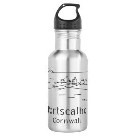 Portscatho Gig Rowers Water Bottle Waterfles