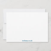 Portscatho Harbour Card Bedankkaart (Achterkant)