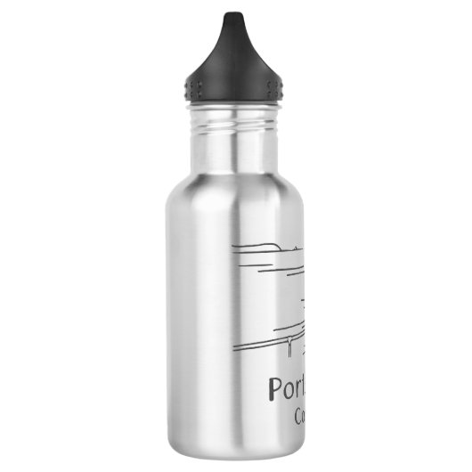 Portscatho Harbour Water Bottle Waterfles (Links)