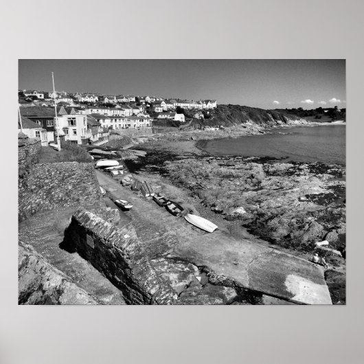 Portscatho Slipway Cornwall Poster (Voorkant)