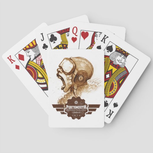 Portsmouth Aero Classic-speelkaarten Pokerkaarten (Achterkant)