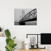 Portsmouth Bridge Poster (Thuiskantoor)