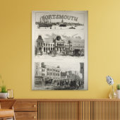 Portsmouth Canvas Afdruk (Insitu (Woonkamer))