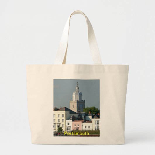 Portsmouth - England Grote Tote Bag (Voorkant)